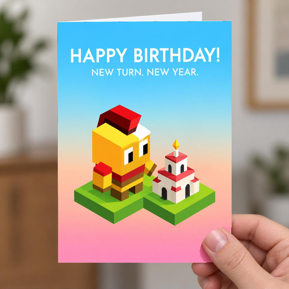 The Battle of Polytopia New Turn New Year Birthday Card — image 3