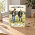 Detectorists Andy and Lance What You Got Birthday Card — image 1