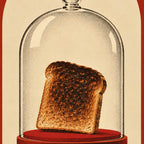 Burnt Toast Retro Kitchen Printable Wall Art Digital Download — image 3