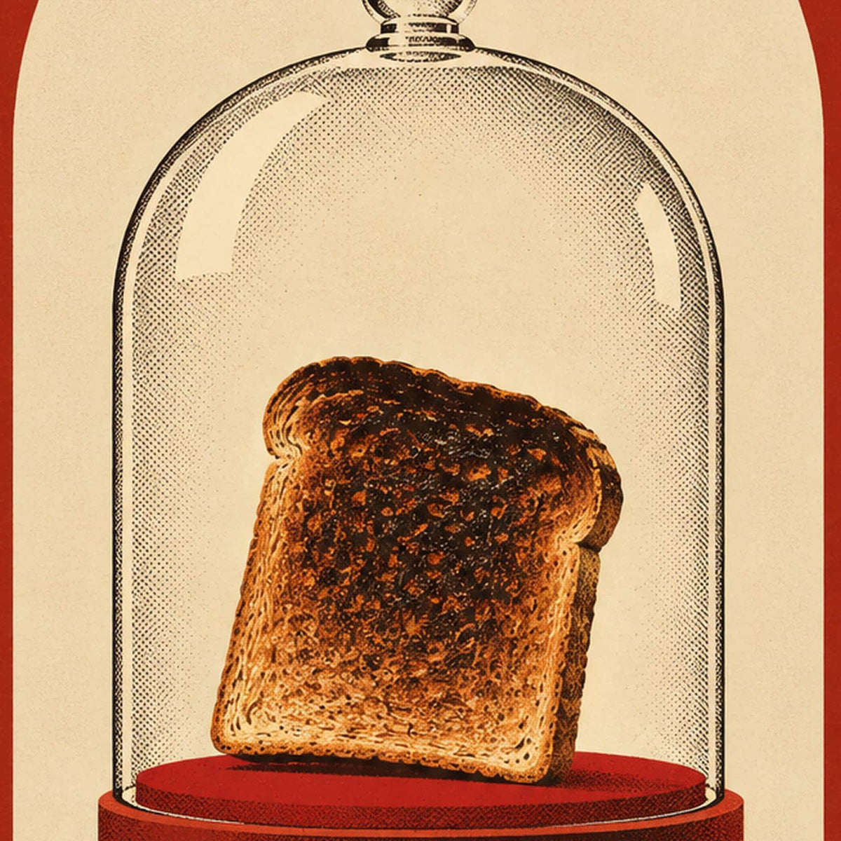 Burnt Toast Retro Kitchen Printable Wall Art Digital Download — image 3