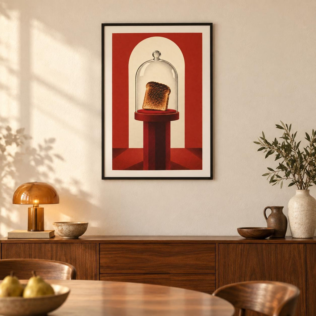 Burnt Toast Retro Kitchen Printable Wall Art Digital Download — image 4