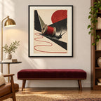 Snail Thread Spool Sewing Room Printable Wall Art Digital Download — image 4