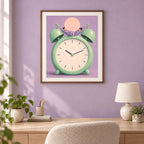 Alarm Clock Hammock Bedroom Printable Wall Art Digital Download — image 3
