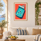 Sardine Tin Swimmers Retro Pool Printable Wall Art Digital Download — image 4
