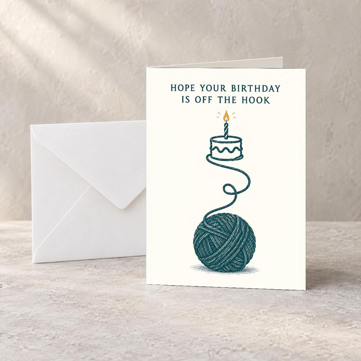 Off the Hook Crochet Birthday Card — image 1