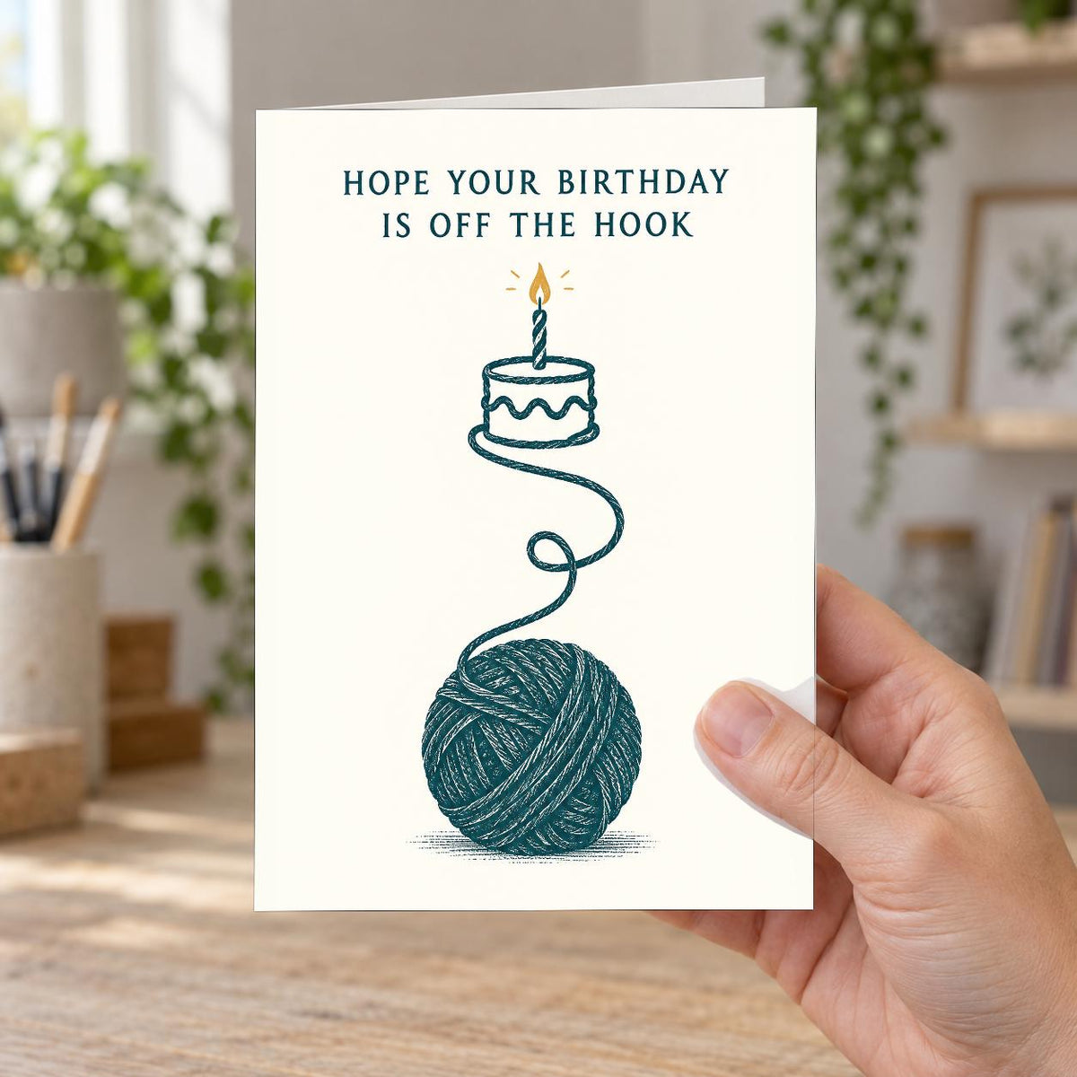 Off the Hook Crochet Birthday Card — image 3