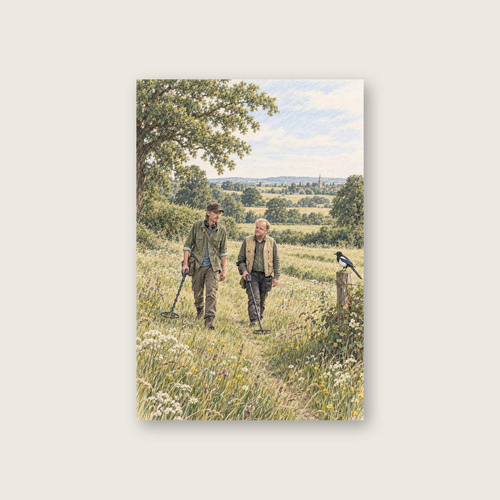 Detectorists-inspired countryside wall art preview 1